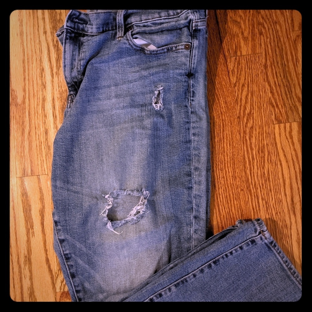 Women's ripped Midrise GAP 1969 jeans
